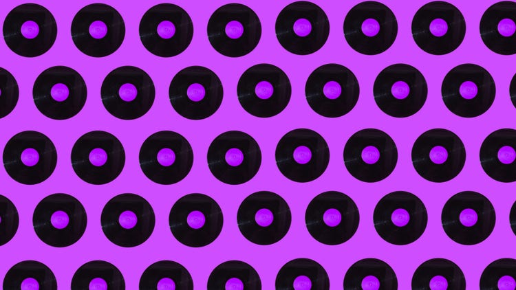 Vinyl Records Pattern