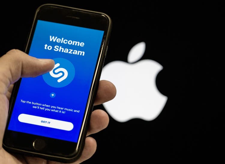 Apple and Shazam applications