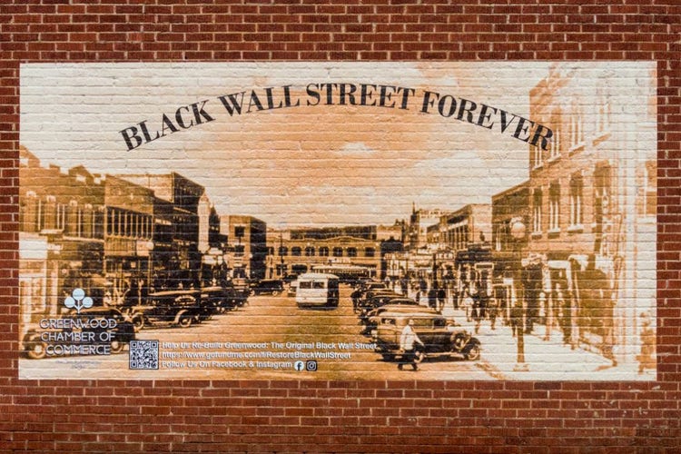 Black Wall Street Mural