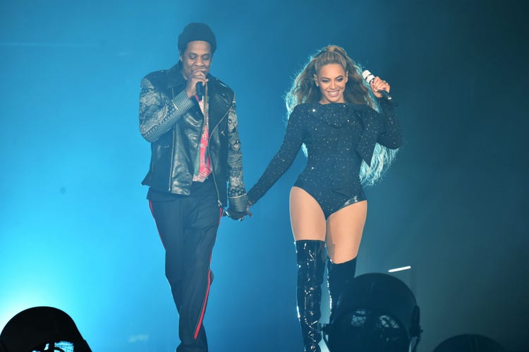 Beyonce and Jay-Z