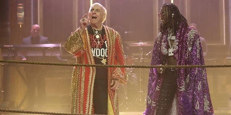 Offset and Ric Flair