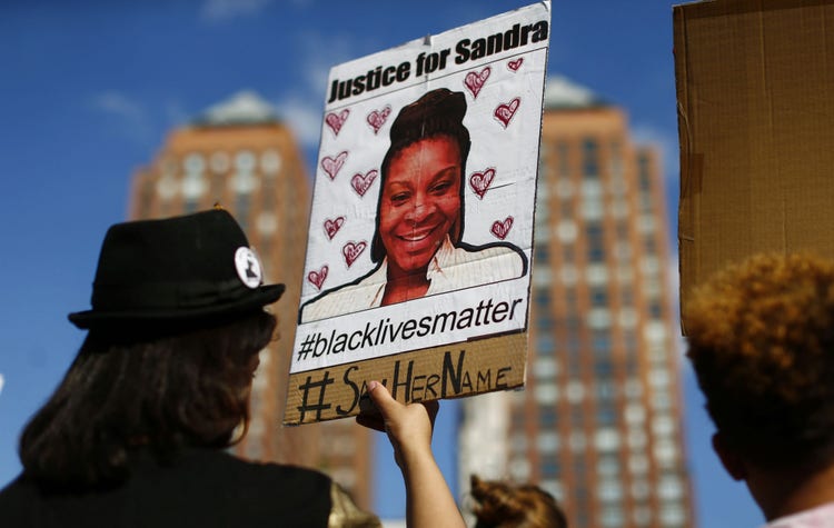 Sandra Bland, BLM Protest