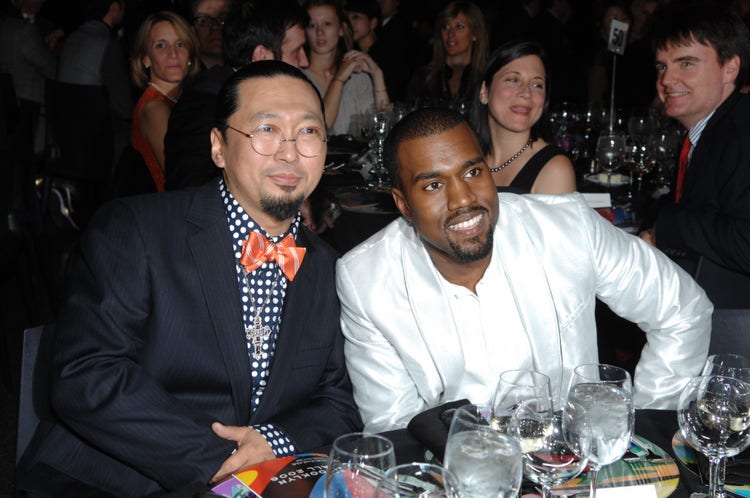 Takashi Murakami and Kanye West
