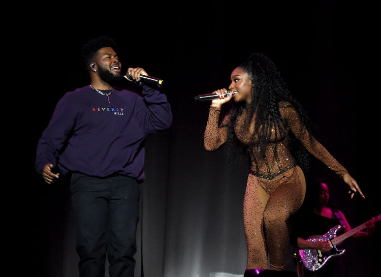 Khalid and Normani