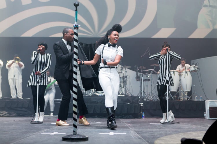 Jeff Cohran and Janelle Monae