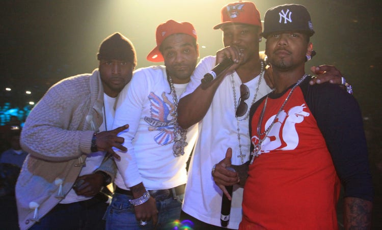 Freekey Zekey, Jim Jones, Cam'ron and Juelz Santana (Dipset)