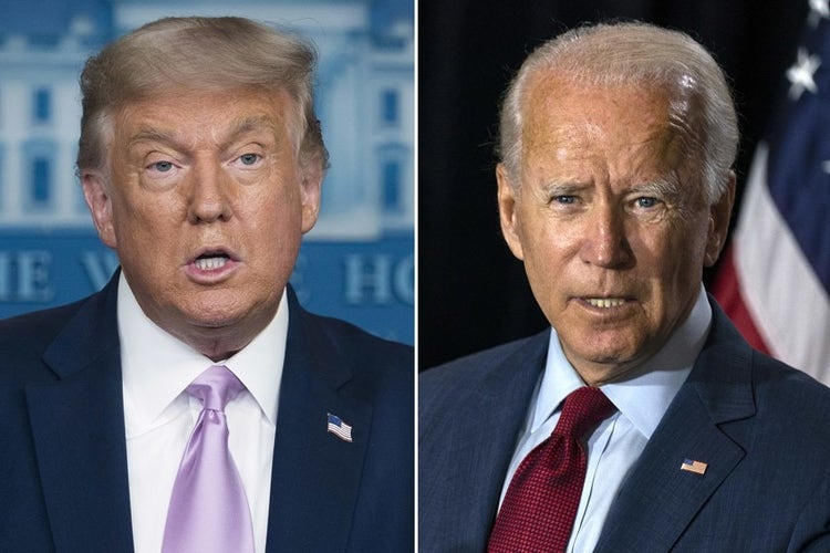 Trump and Biden