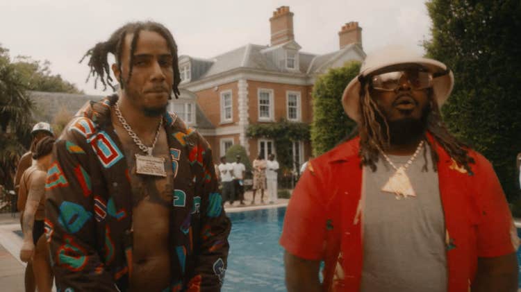 AJ Tracey and T-Pain throw a party in “Summertime Shootout” visual