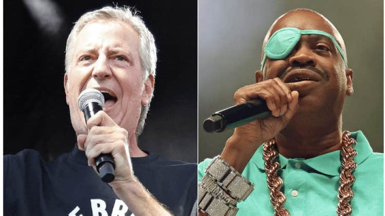 New York City mayor thanks Slick Rick for letting him rock his gold chain