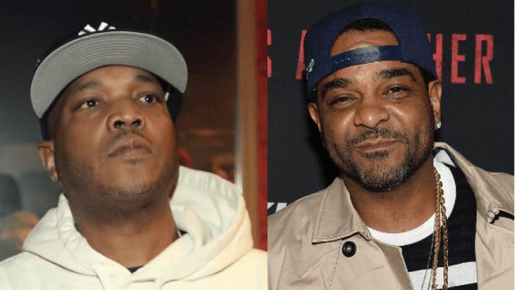 Styles P gifts Jim Jones with COVID-19 care package