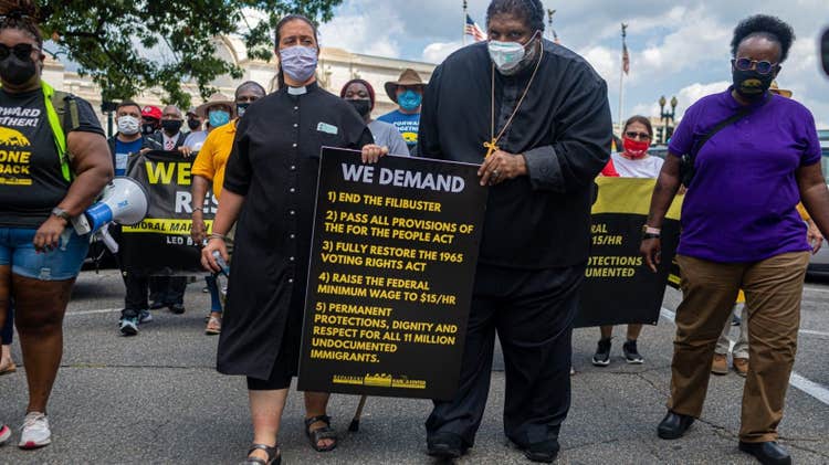 The Poor People’s Campaign will lead motorcade to Sen. Joe Manchin’s office