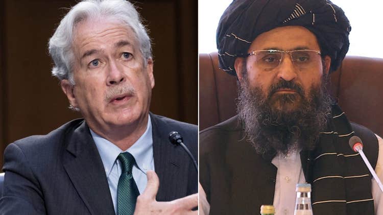 CIA Director William Burns holds secret meeting with Taliban deputy leader