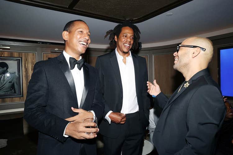 Shyne attends JAY-Z’s 40/40 Club anniversary event and speaks about using his industry relationships