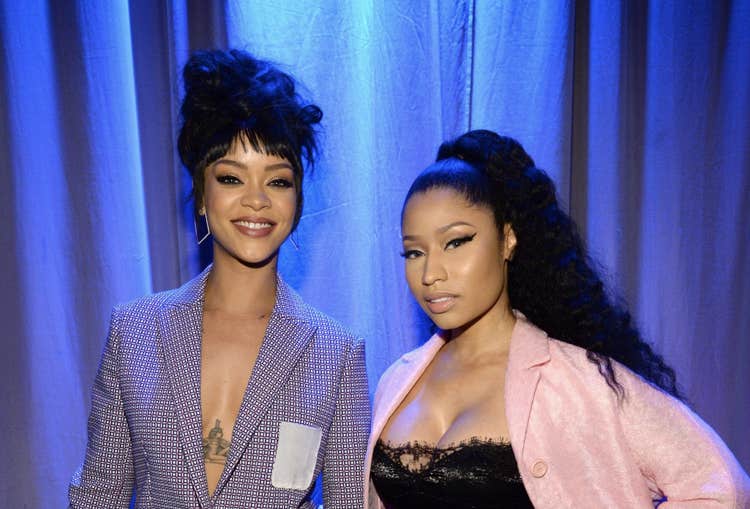 Rihanna and Nicki Minaj break the internet with new photos together