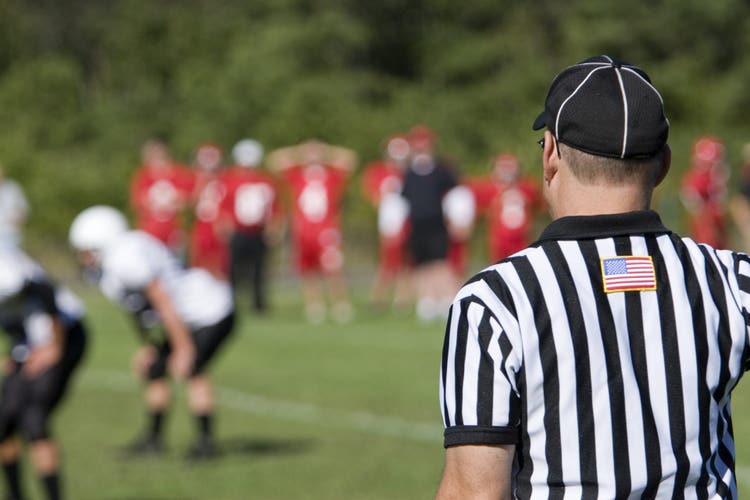 Black football player