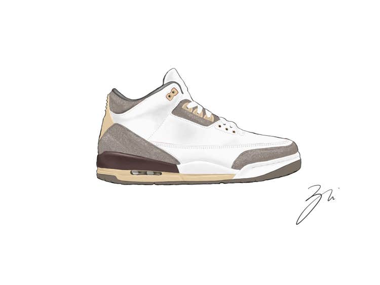 A Ma Mainere x Air Jordan 3s, Raised by Women