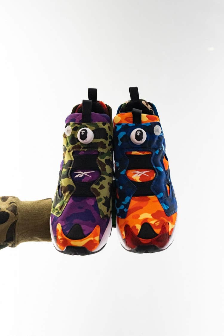 Bape Multi-Camo x Reebok Instapump Fury OGs