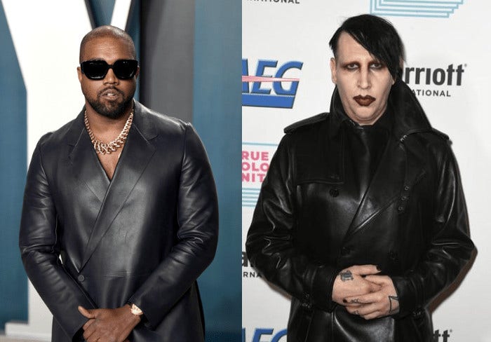 Kanye West, Marilyn Manson