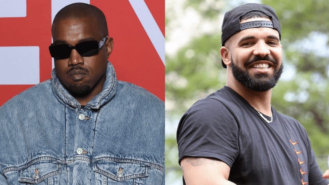 Kanye West, Drake