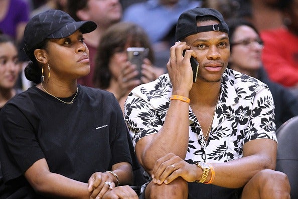 Russell Westbrook, Wife Nina Earl