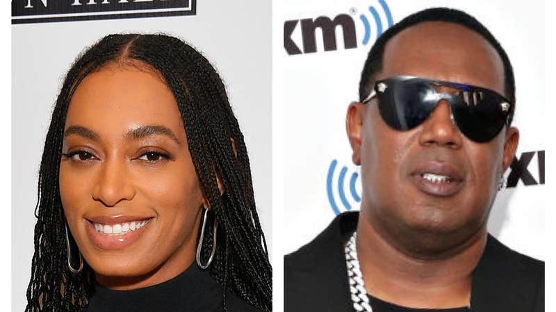 Master P shares turnt up clip of Solange in the studio