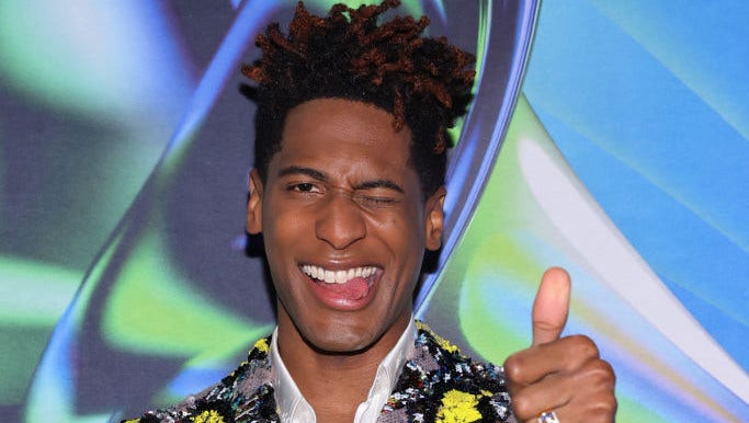 Jon Batiste 2022 Grammys