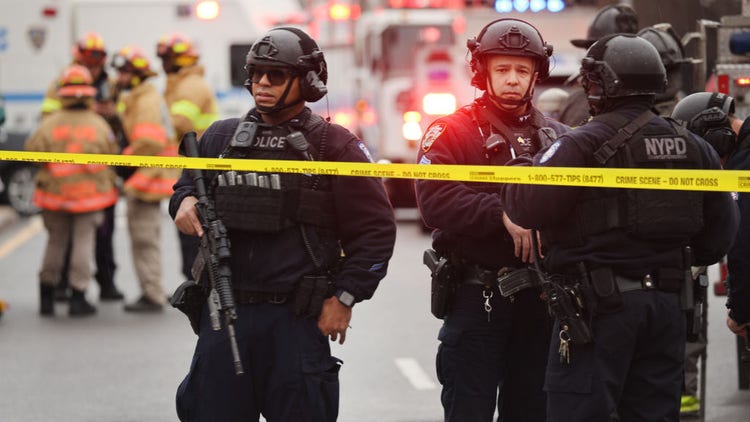 Shooting At Brooklyn Subway Stop During Morning Commute Injures Multiple People