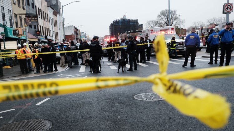 Shooting At Brooklyn Subway Stop During Morning Commute Injures Multiple People