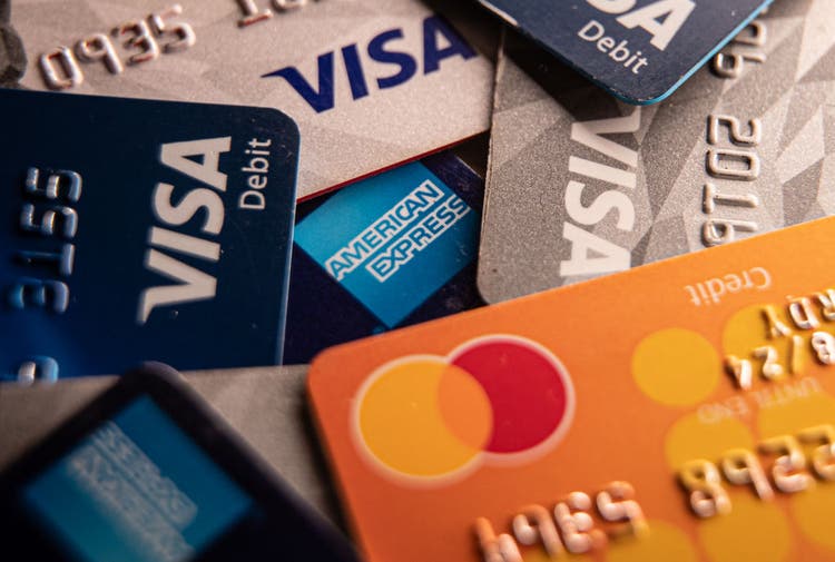 credit and debit cards