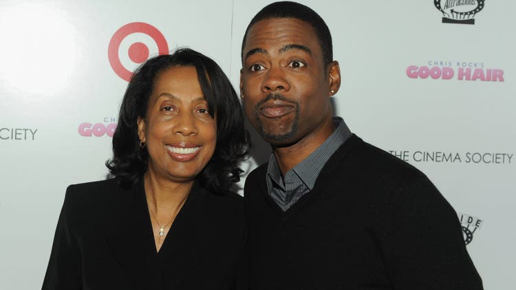 Chris Rock and his mom