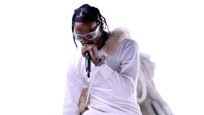 Travis Scott performs at 2022 Billboard Music Awards