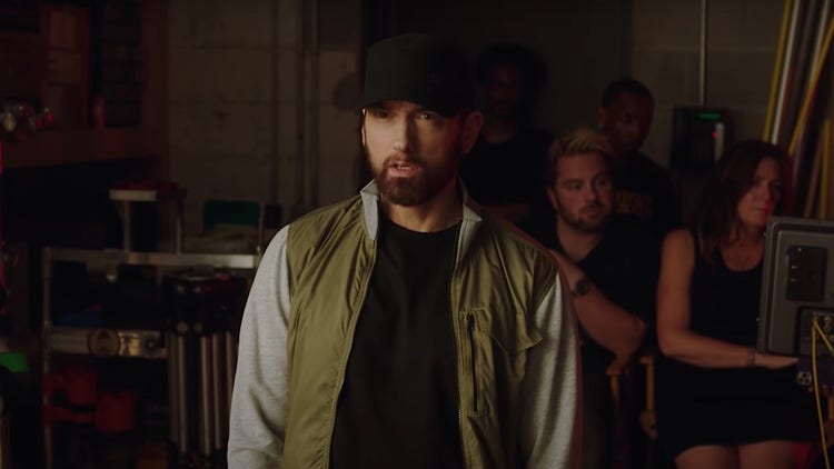 Eminem makes cameo