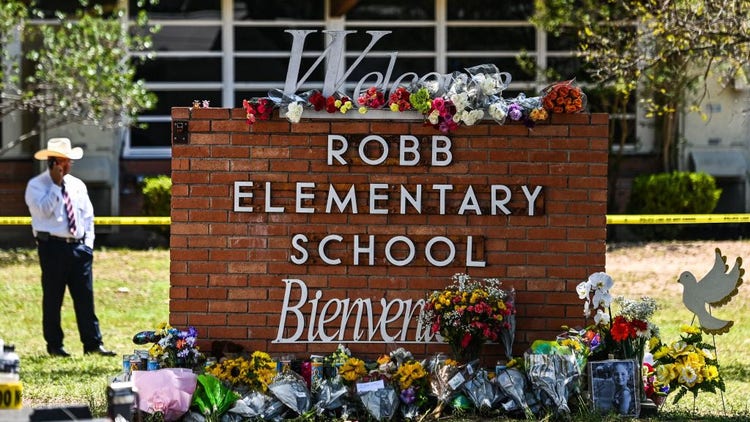 Robb Elementary School, Texas school shooting memorial