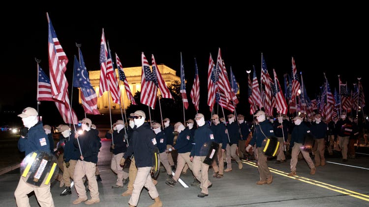 white supremacists rally