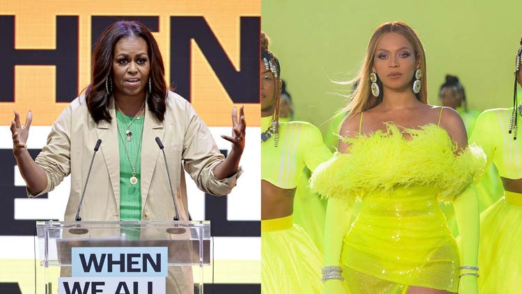 Michelle Obama praises