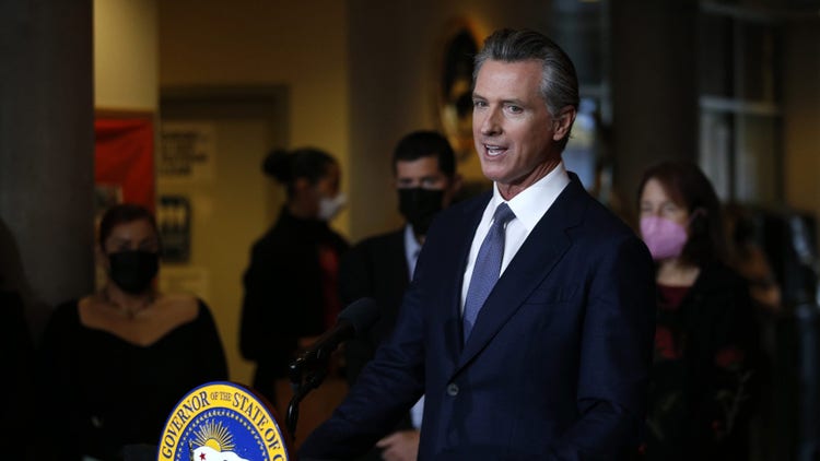 California Gavin Newsom