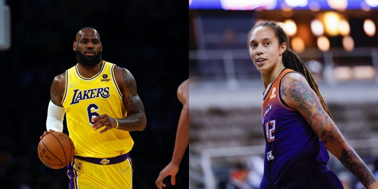 LeBron James Brittney griner