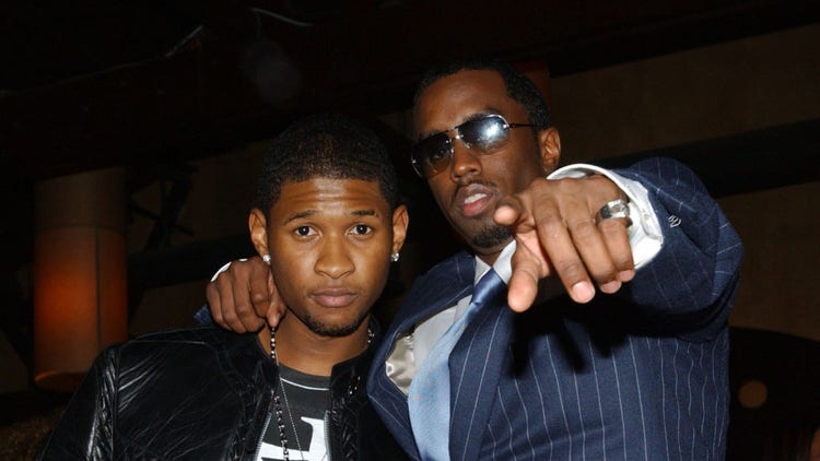 Usher and Diddy