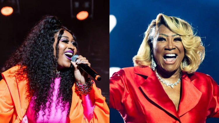 Jazmine Sullivan and Patti LaBelle