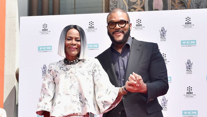 Cicely Tyson and Tyler Perry