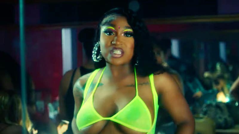 Erica Banks takes us to the strip club in latest visual for