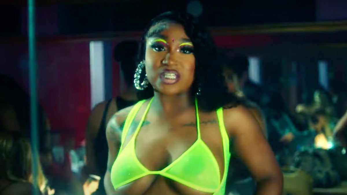 Erica Banks takes us to the strip club in latest visual for 