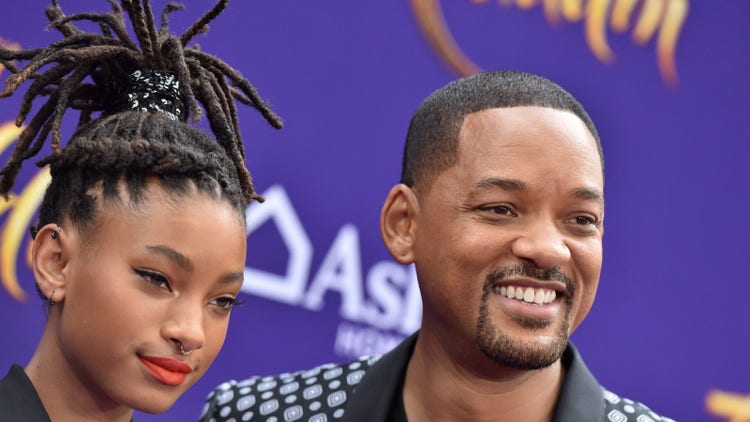 Willow Smith and Will Smith