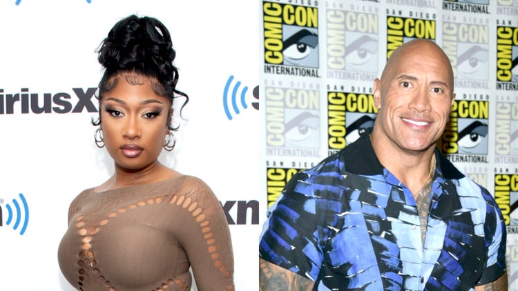 Megan Thee Stallion, Dwayne Johnson