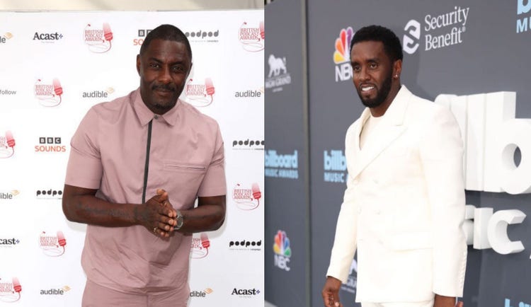 Diddy and Idris Elba