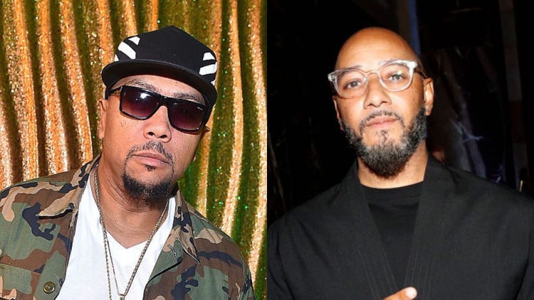 Verzuz co-creators Timbaland Swizz Beatz