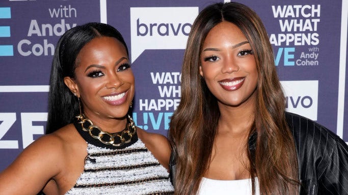 Kandi and Riley Burruss