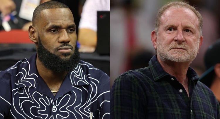 LeBron James, Robert Sarver