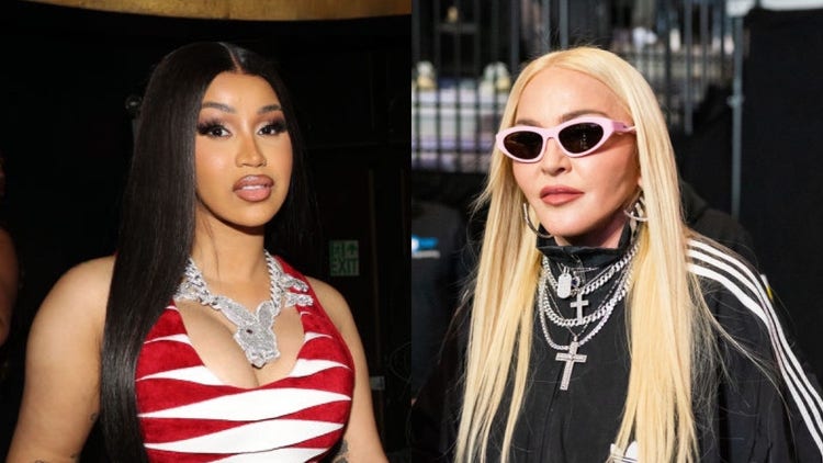 Cardi B, Madonna