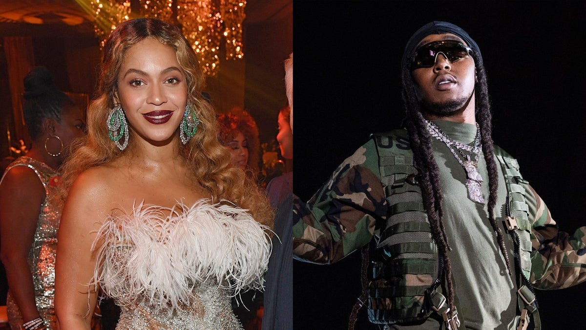 Beyoncé pays tribute to Takeoff following his passing